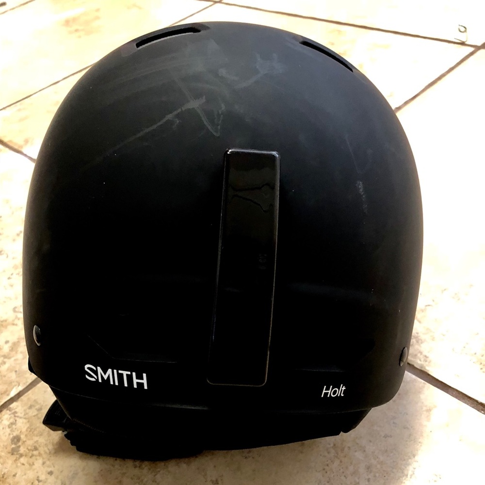 Smith ski helmet (matte black)